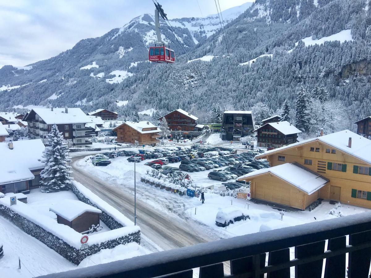 Appartement à la montagne Champéry Exterior foto